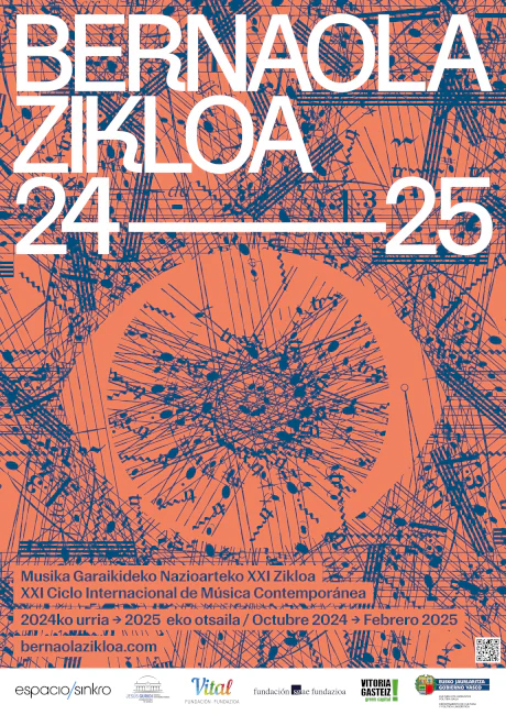 Cartel XXI CICLO INTERNACIONAL DE MÚSICA CONTEMPORÁNEA